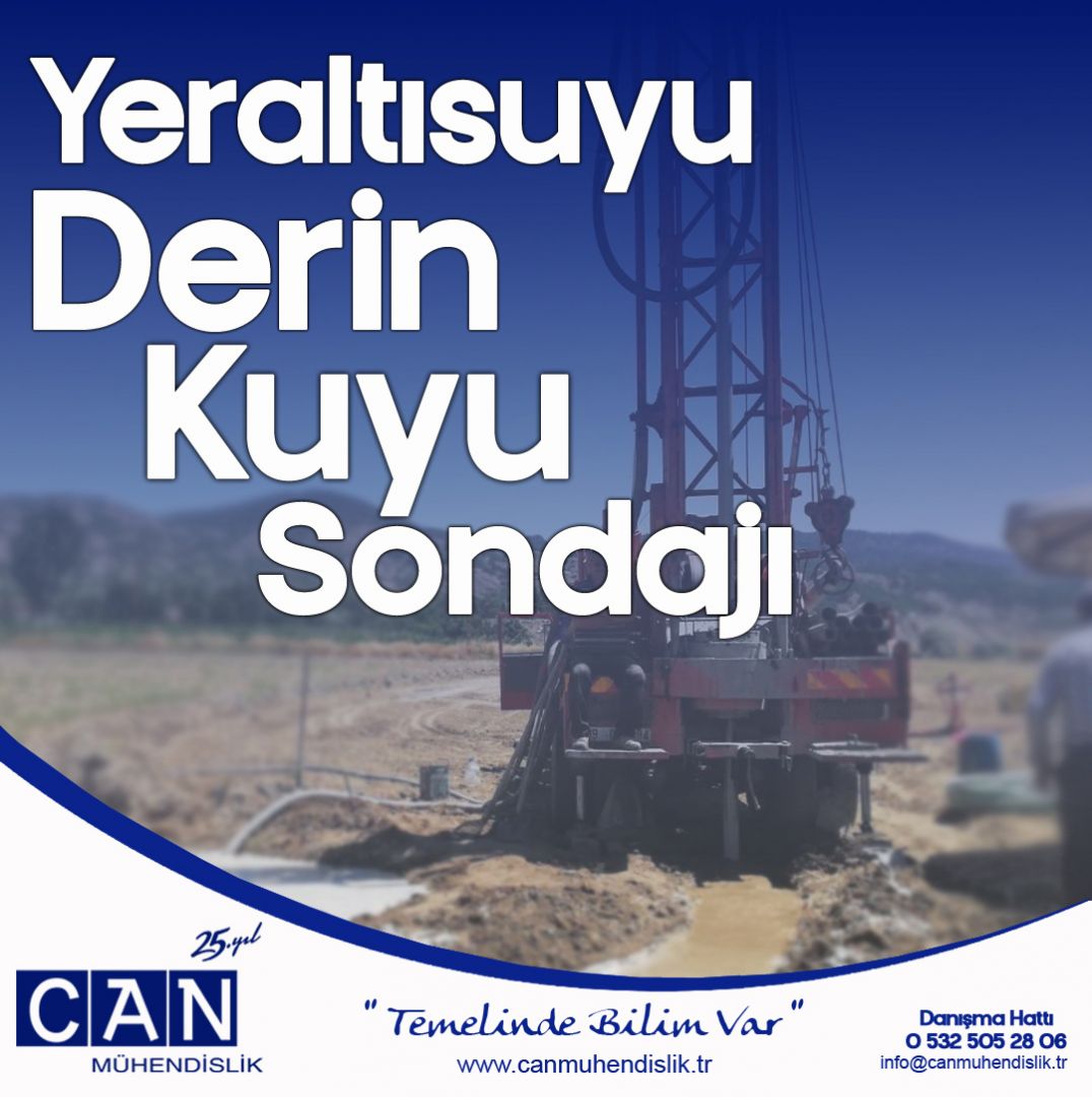Yeraltısuyu Derin Kuyu Sondajı