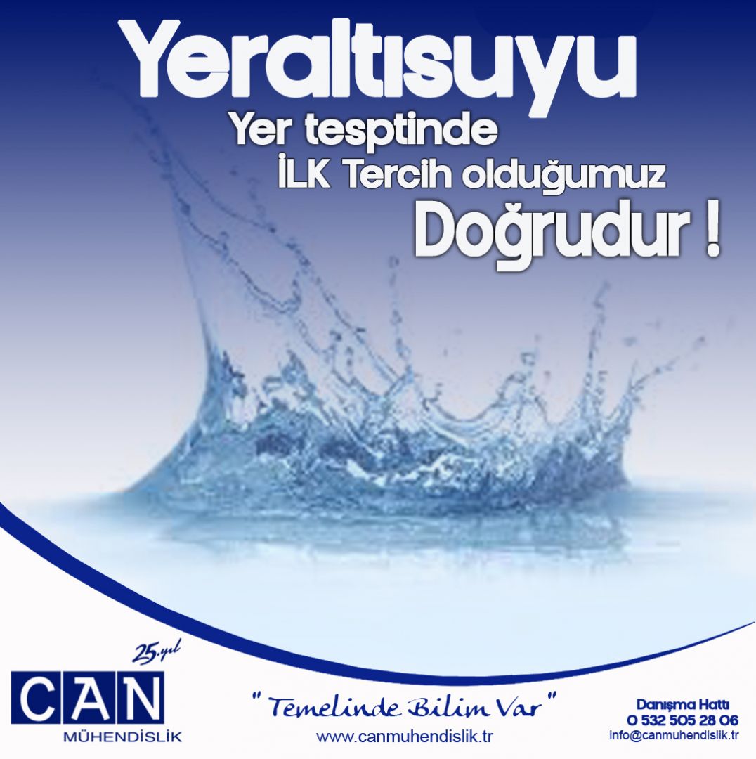 Yeraltısuyu Yer Tespiti